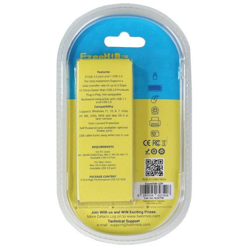 TwinMOS USB HUB 4PORT P23 - Image 3