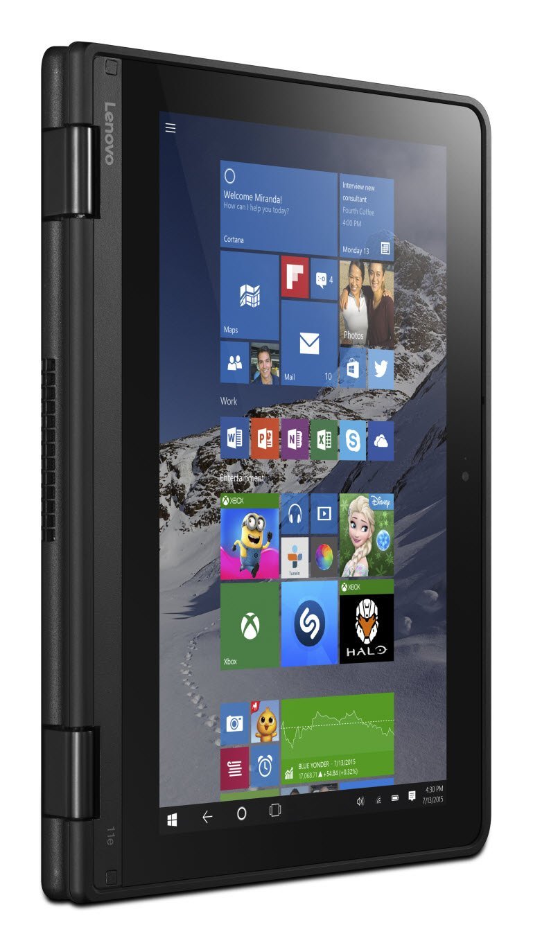 Lenovo Yoga 11e i5, 7th Generation Touch Screen360° Rotate 8GB RAM 256GB SSD - Image 5