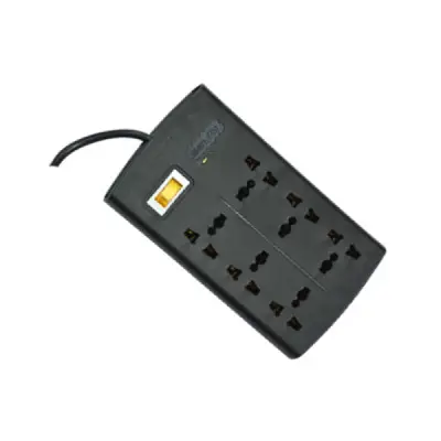 Huntkey Power Strip 3pin 6-Ports SZM 604 - Image 2